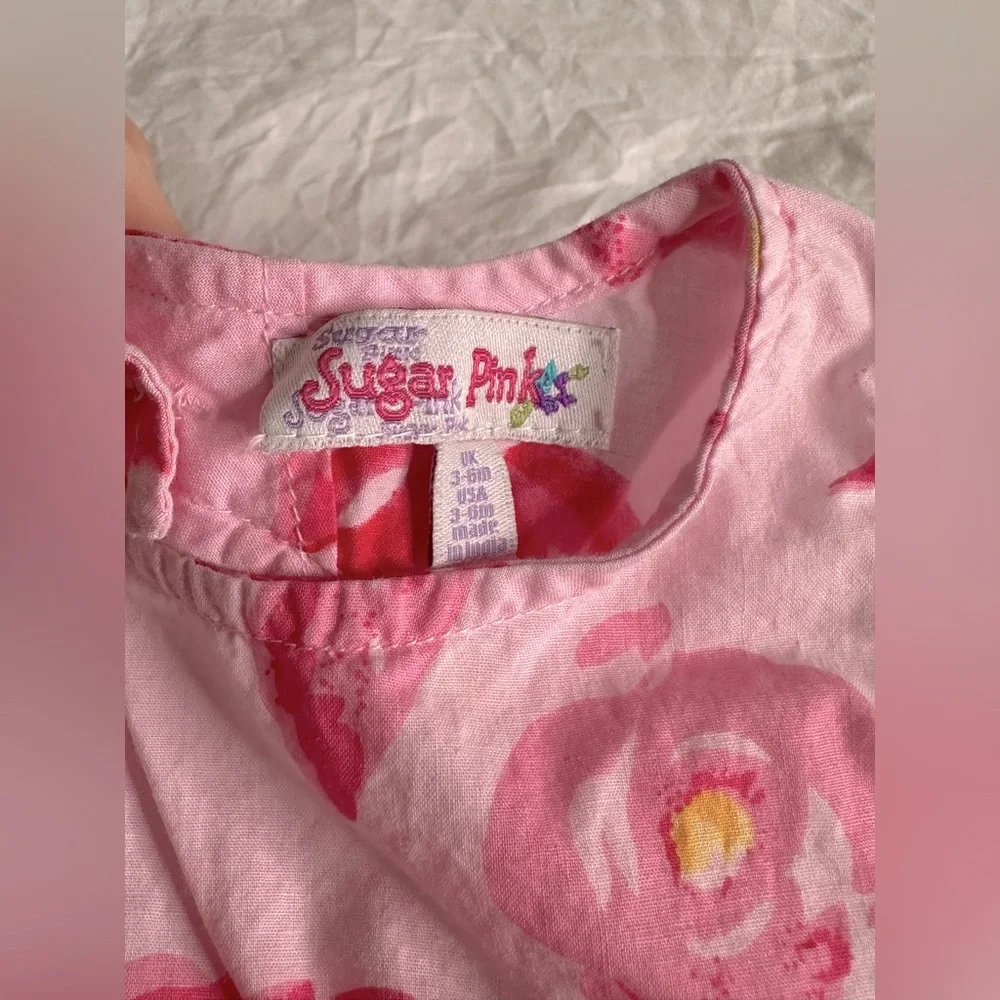 Sugar Pink baby Dress size 3-6 months